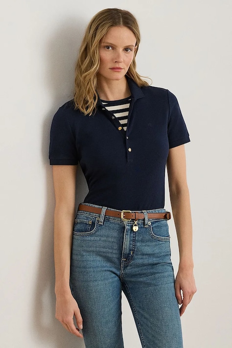Lauren Ralph Lauren polo damski kolor granatowy 200679219