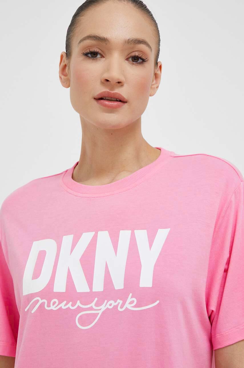 Bombažna kratka majica Dkny