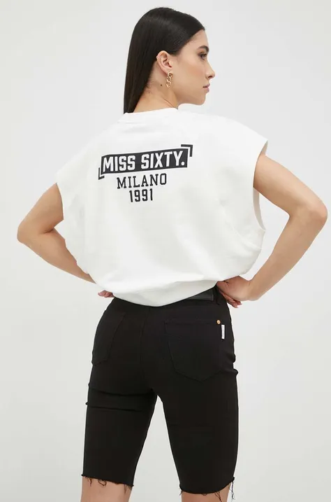 Miss Sixty top donna colore bianco
