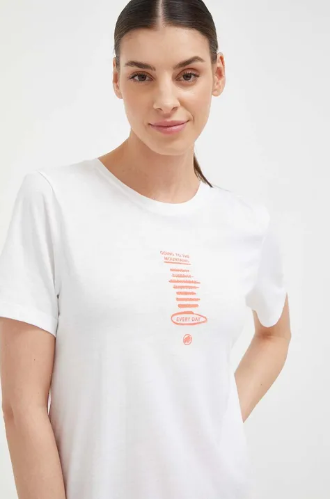 Спортивна футболка Mammut Core колір білий