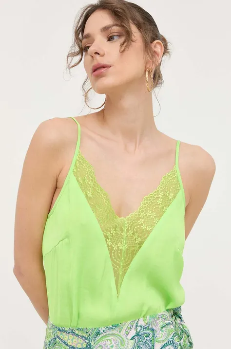Блузка Morgan колір зелений