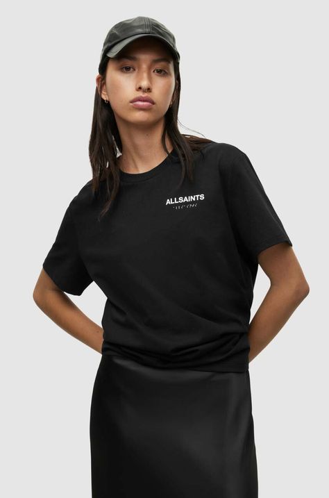 Bavlněné tričko AllSaints