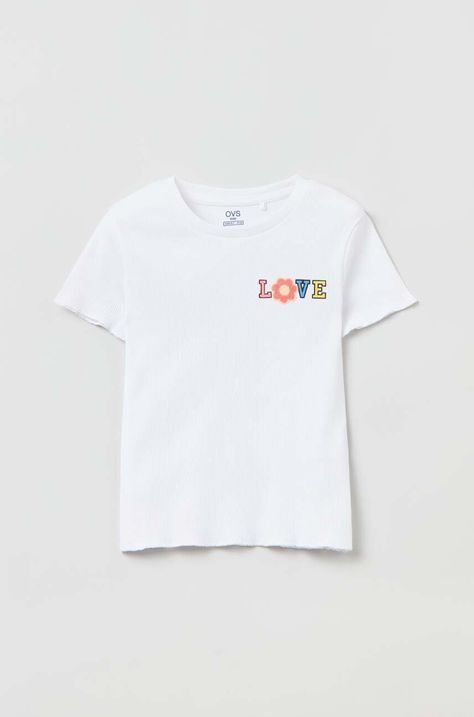 Παιδικό βαμβακερό μπλουζάκι OVS