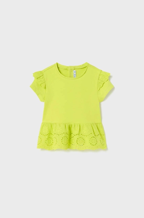 Mayoral tricou bebe culoarea verde