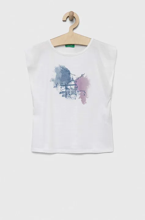United Colors of Benetton t-shirt in cotone per bambini