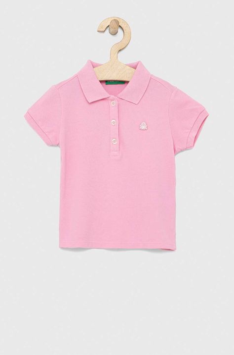 Παιδικό πουκάμισο πόλο United Colors of Benetton