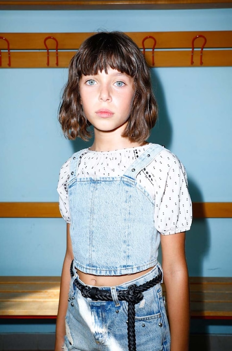 Džínový top Sisley