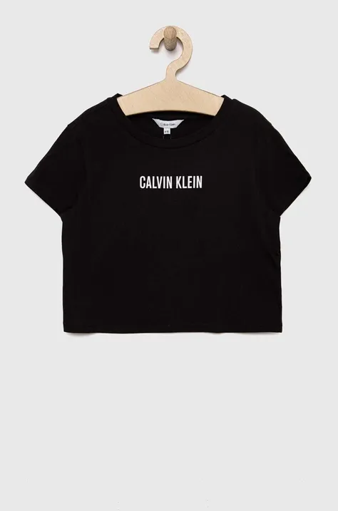 Детска памучна тениска Calvin Klein Jeans