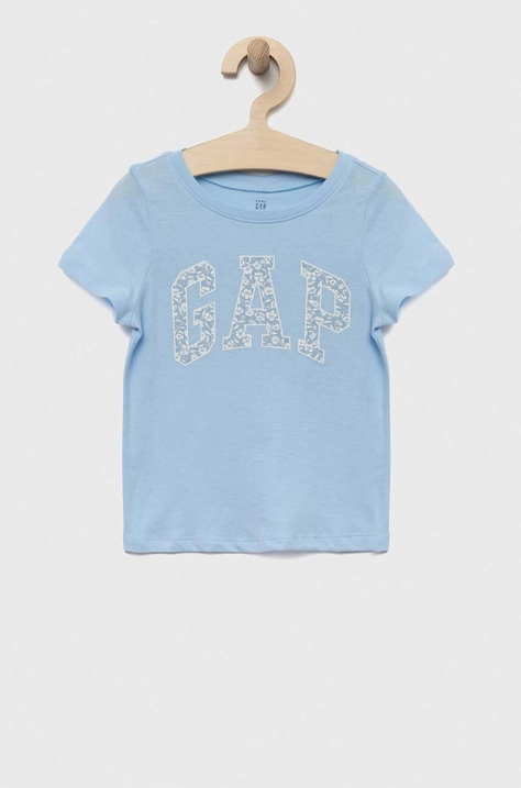 Детская хлопковая футболка GAP