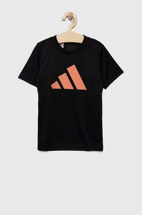adidas t-shirt U TR-ES LOGO kolor czarny z nadrukiem
