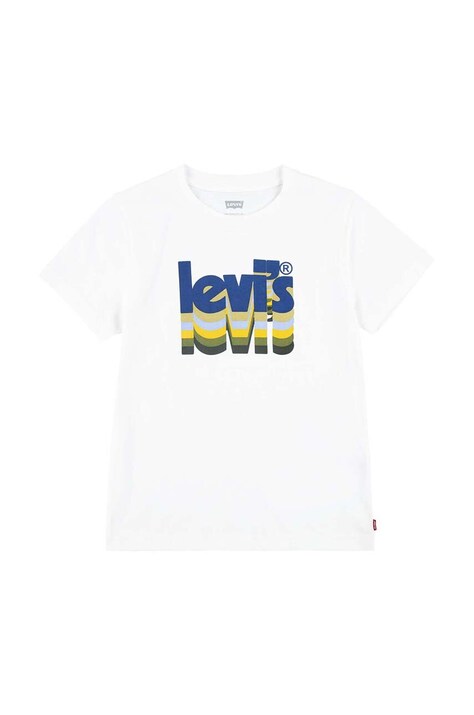 Παιδικό βαμβακερό μπλουζάκι Levi's