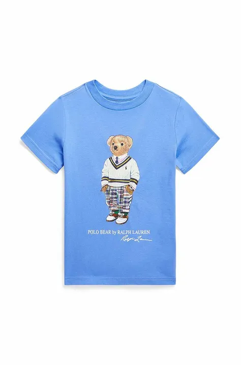 Детска памучна тениска Polo Ralph Lauren