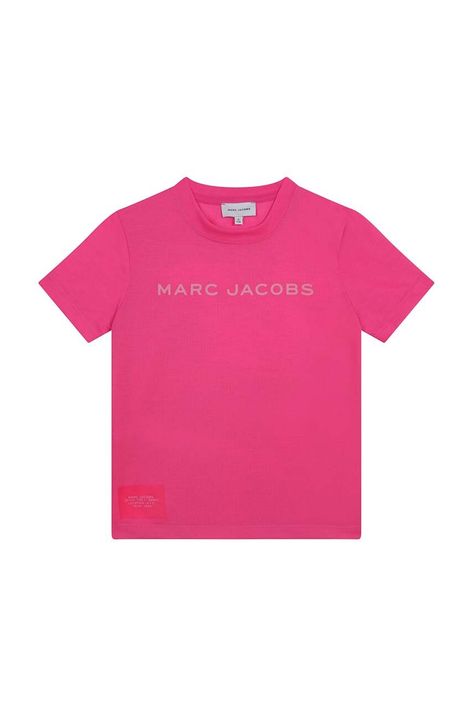 Детска памучна тениска Marc Jacobs
