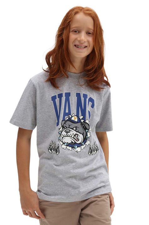 Παιδικό μπλουζάκι Vans VARSITY BULLDOG SS Athletic Heathe