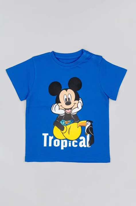 Дитяча бавовняна футболка zippy x Disney з принтом