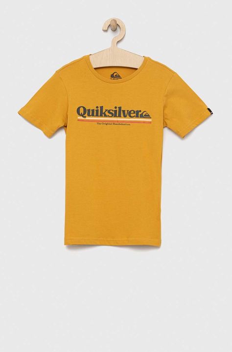 Παιδικό βαμβακερό μπλουζάκι Quiksilver
