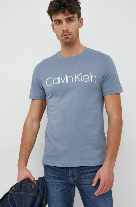 Βαμβακερό μπλουζάκι Calvin Klein