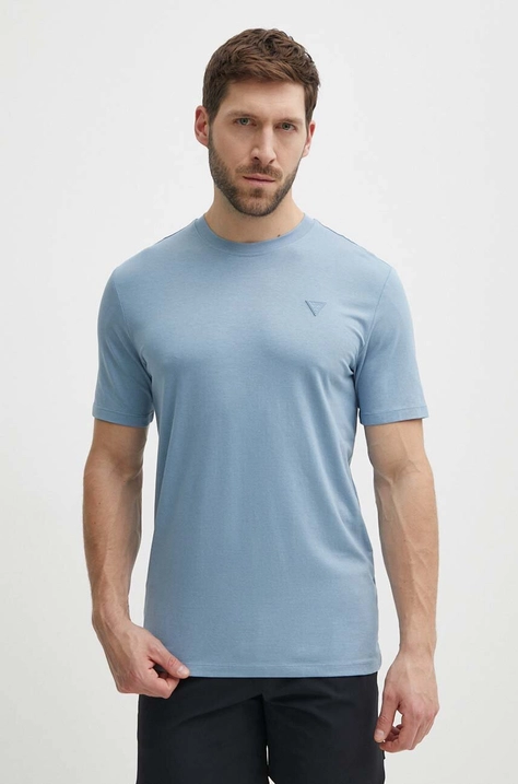 Guess t-shirt uomo colore blu