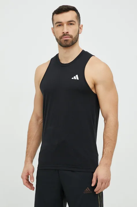 Tréningové tričko adidas Performance Training Essentials Feelready čierna farba