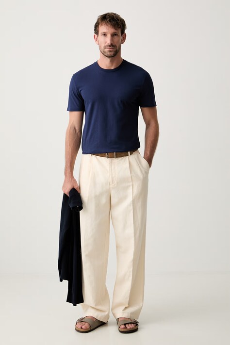 Polo Ralph Lauren футболка basic чоловіча бавовняна 3 шт — SS23-TSM0A3, білий — фото 2