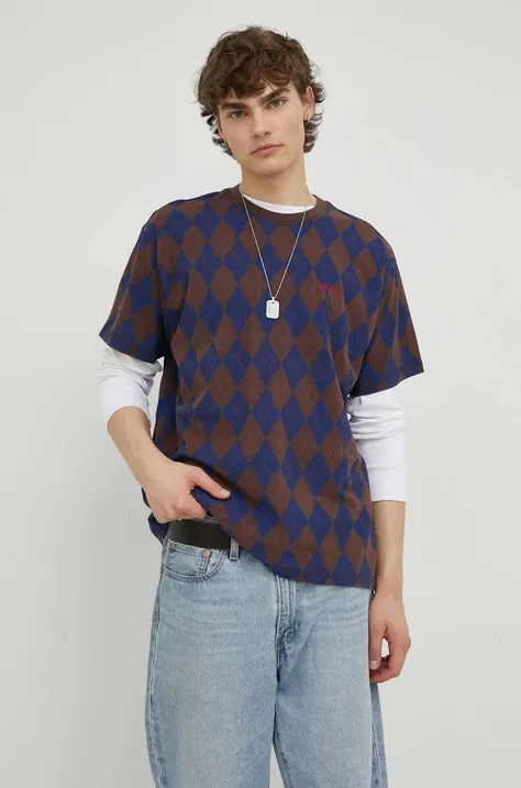 Levi's t-shirt bawełniany wzorzysty