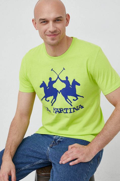 Бавовняна футболка La Martina