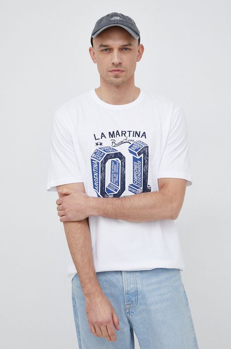 Бавовняна футболка La Martina