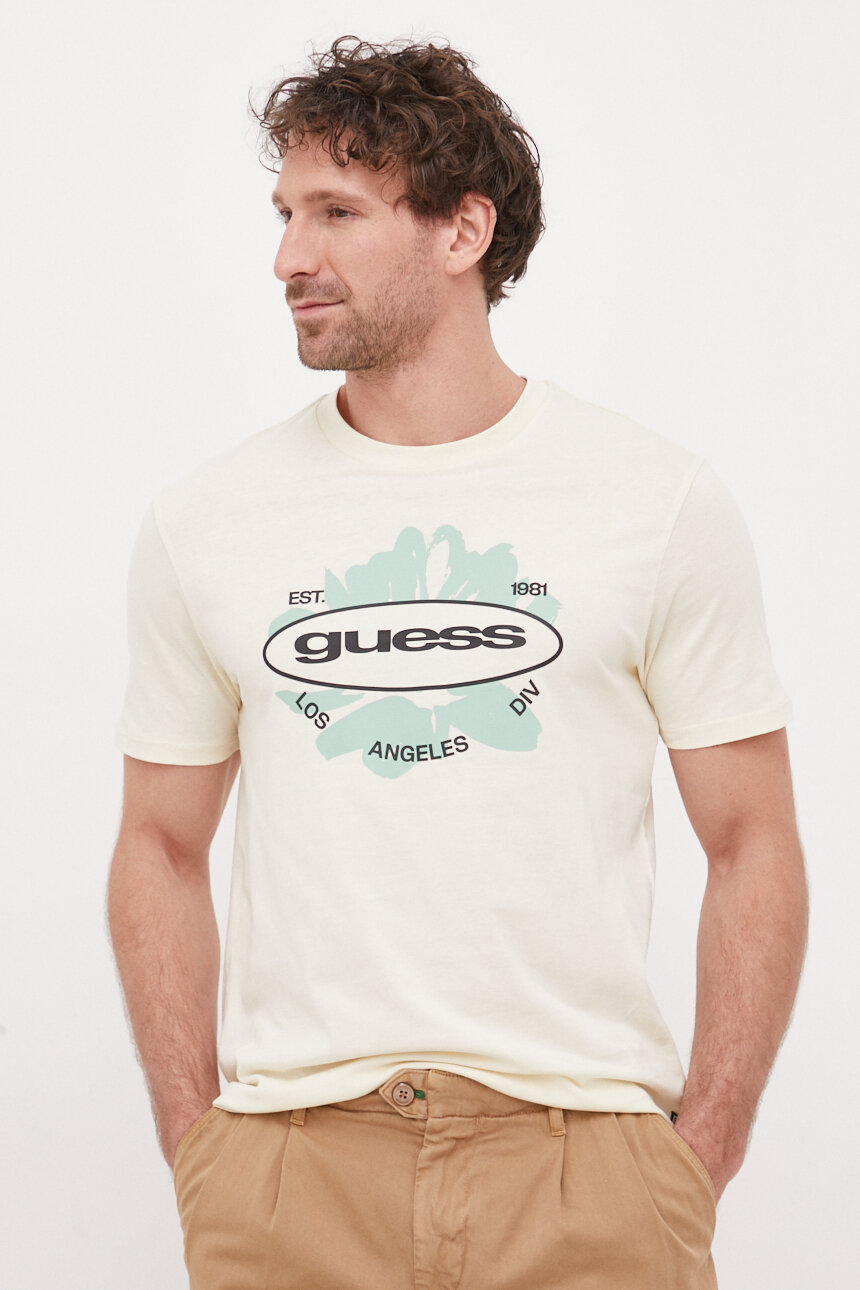 Guess tricou din bumbac