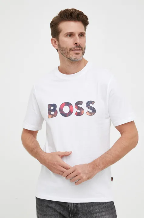 Памучна тениска BOSS BOSS ORANGE