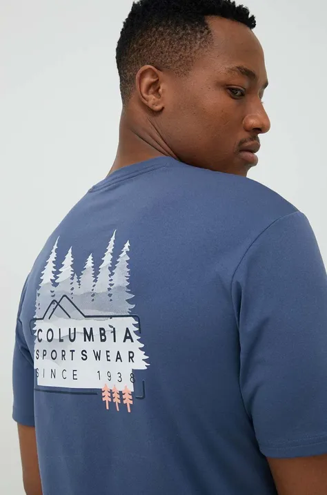Športové tričko Columbia Legend Trail s potlačou, 2036533