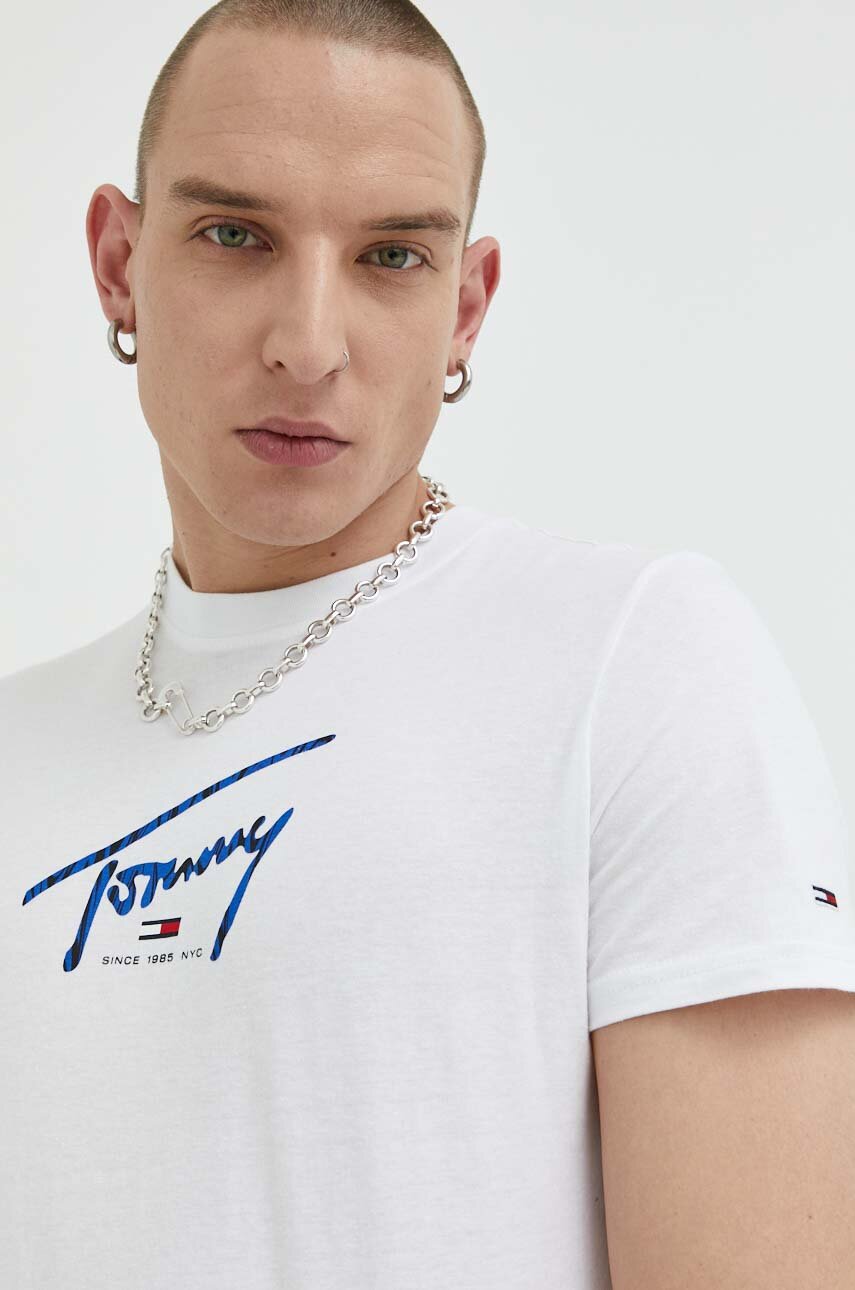 Tommy Jeans t-shirt bawełniany