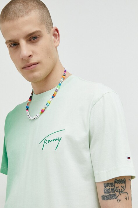Bavlněné tričko Tommy Jeans