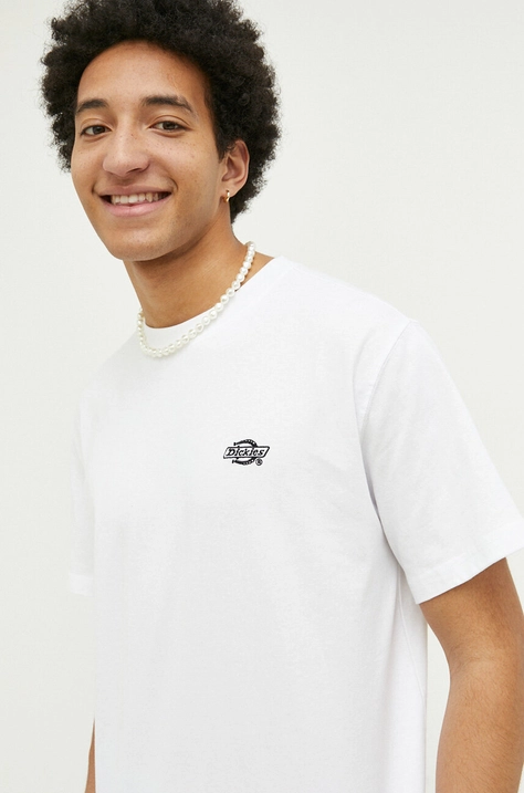 Dickies cotton t-shirt white color