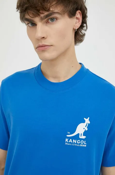 Bavlnené tričko Marc O'Polo x Kangol s potlačou