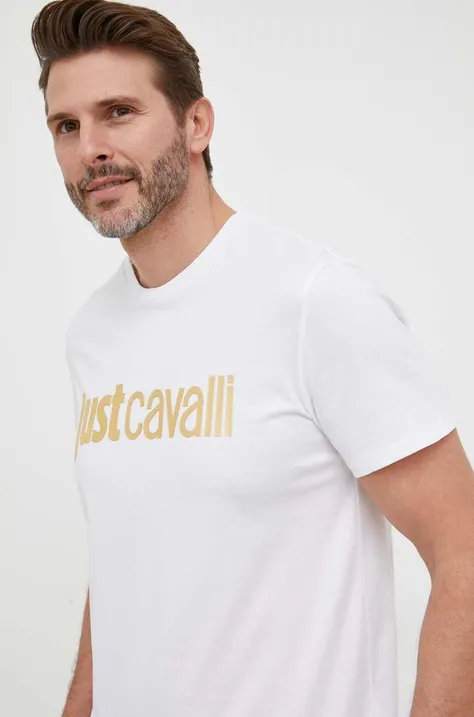 Just Cavalli t-shirt bawełniany