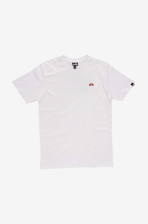 Хлопковая футболка Ellesse цвет белый с принтом SHR17632-WHITE