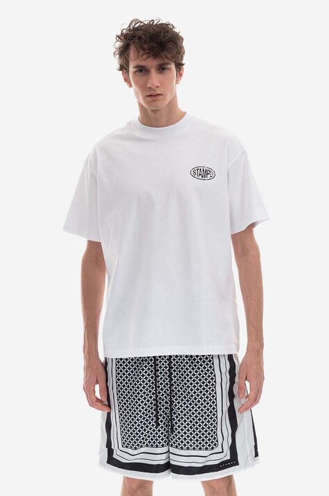 STAMPD cotton t-shirt white color