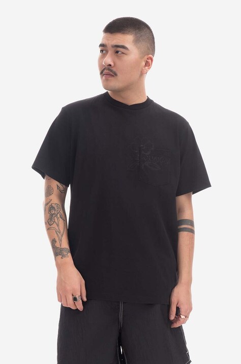 Engineered Garments cotton t-shirt black color