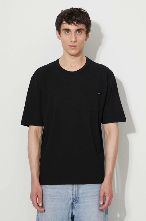 Edwin cotton t-shirt black color