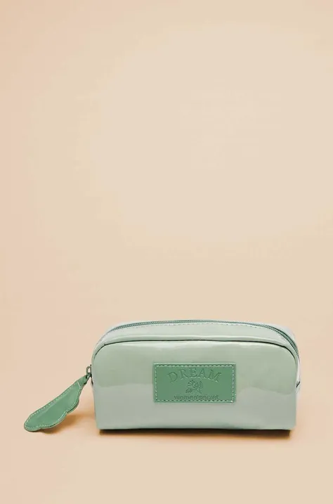 Kosmetická taška women'secret DAILY DREAMS zelená barva, 4846050