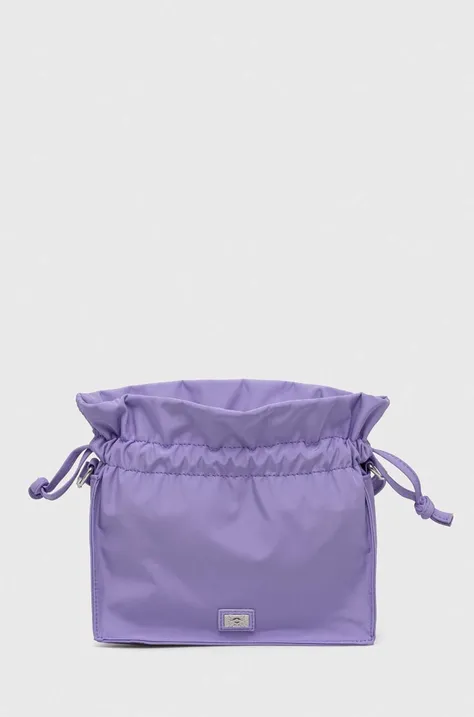 Τσάντα καλλυντικών United Colors of Benetton χρώμα: μοβ