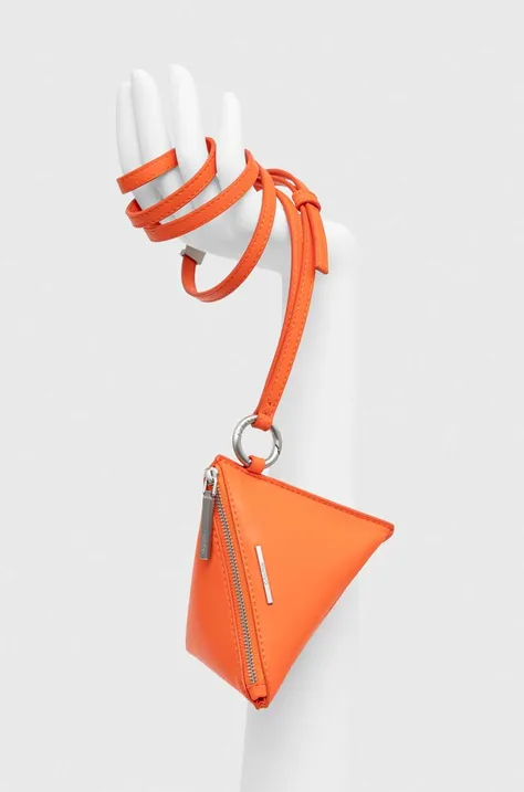 Σακκίδιο Calvin Klein χρώμα: πορτοκαλί