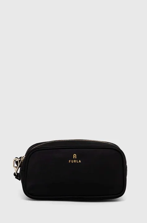 Kozmetička torbica Furla boja: crna