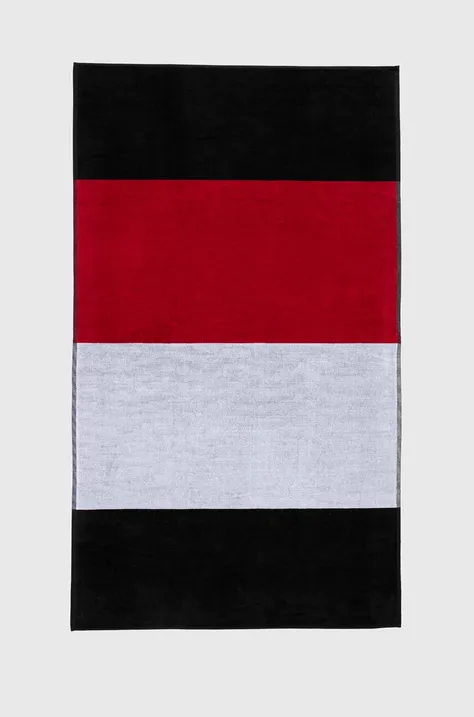 Tommy Hilfiger ręcznik bawełniany 100 x 180 cm kolor granatowy UU0UU00097