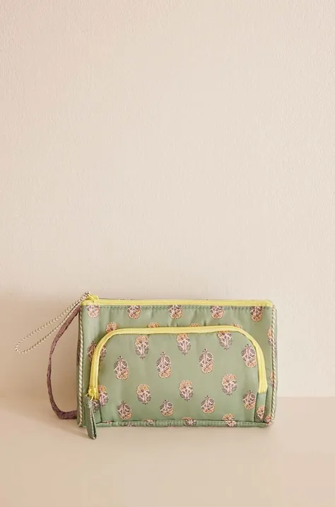 Kozmetická taška women'secret zelená farba