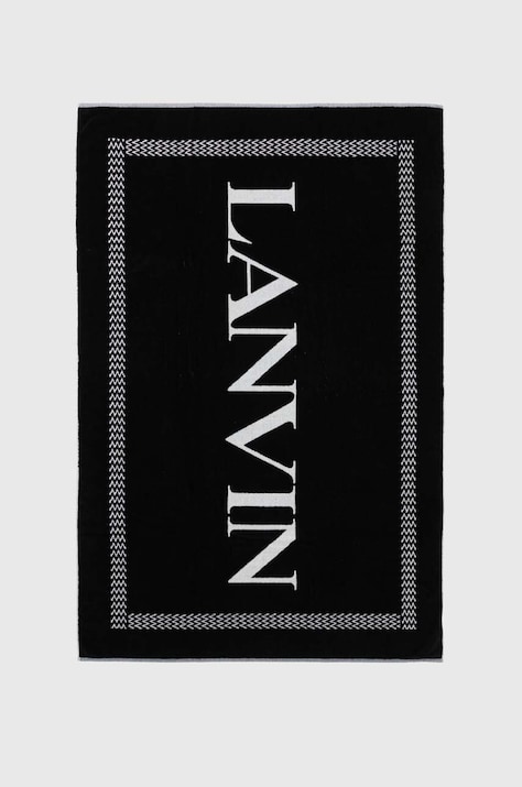 Полотенце Lanvin цвет чёрный