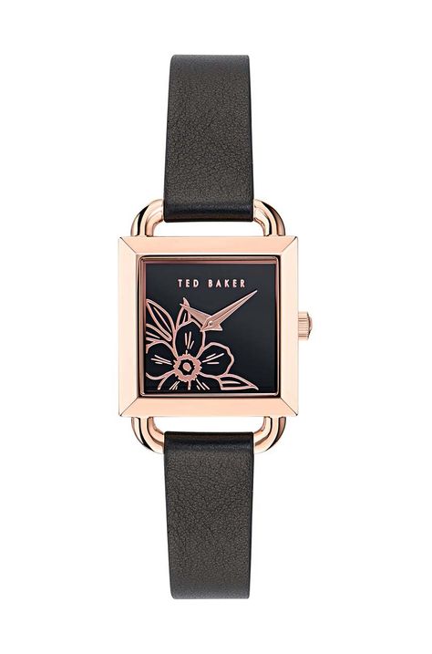 Ρολόι Ted Baker χρώμα: μαύρο, BKPTAS402