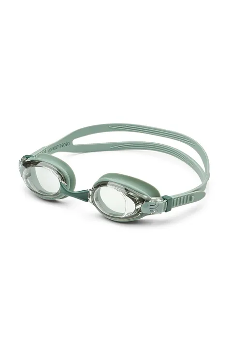 Дитячі окуляри для плавання Liewood Titas Goggles колір зелений