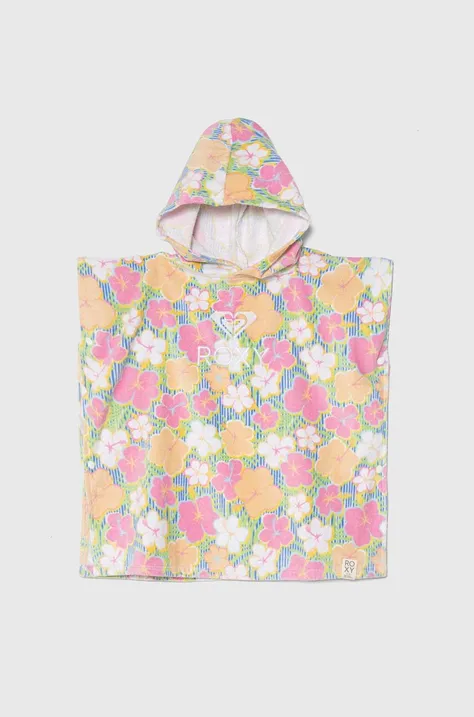 Παιδική βαμβακερή πετσέτα Roxy TW STAY MGCL PT χρώμα: ροζ