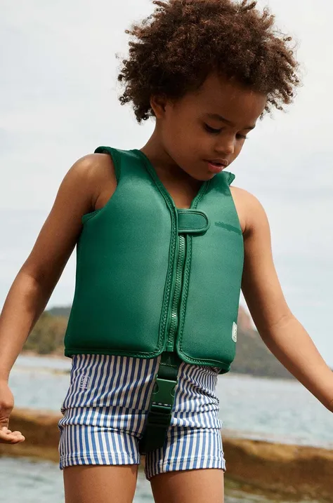 Дитячий жилет для плавання Liewood Dove Crocodile Swim Vest колір зелений